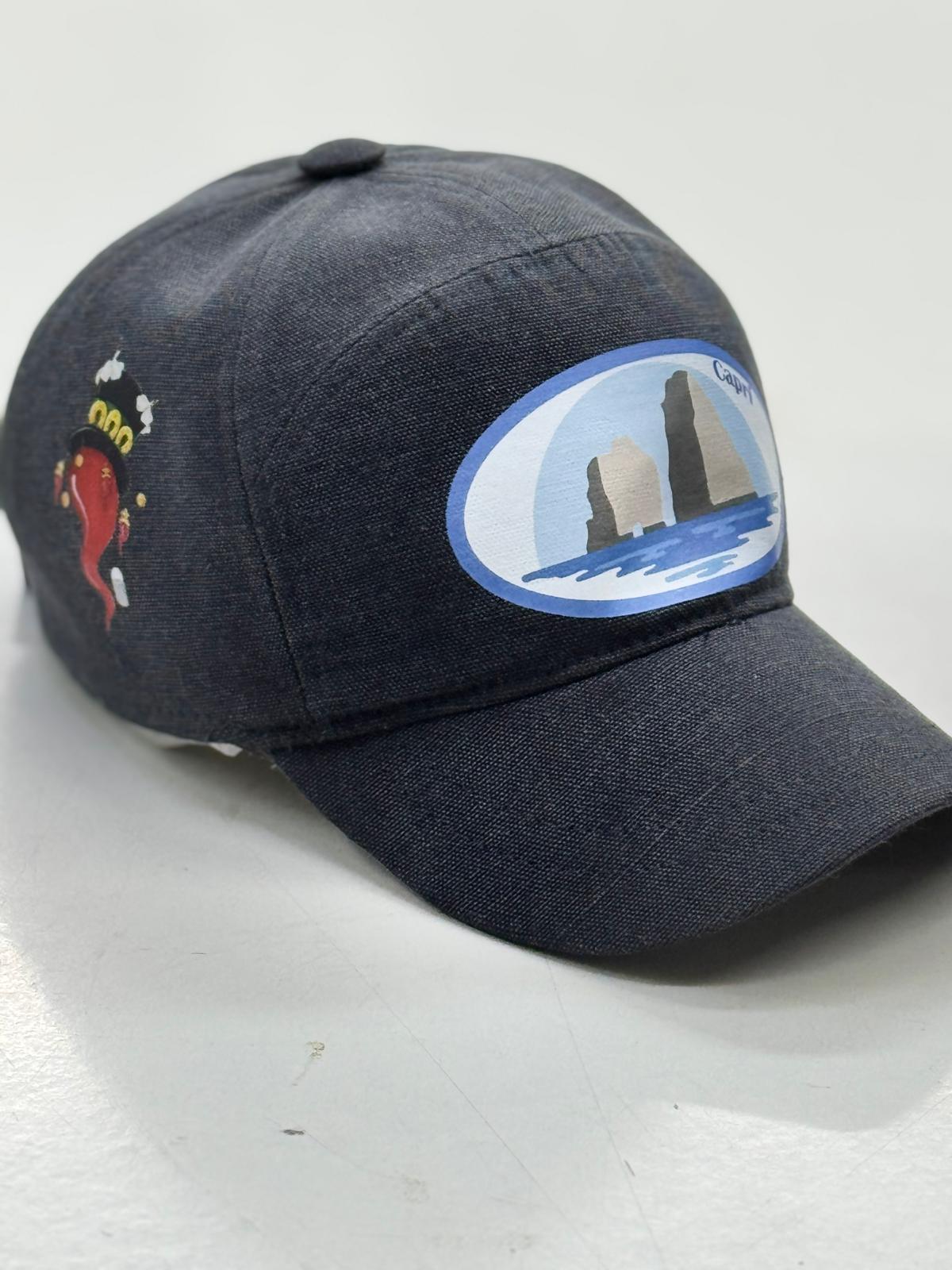 Baseball in 100%cotone traspirante personalizzato Capri style