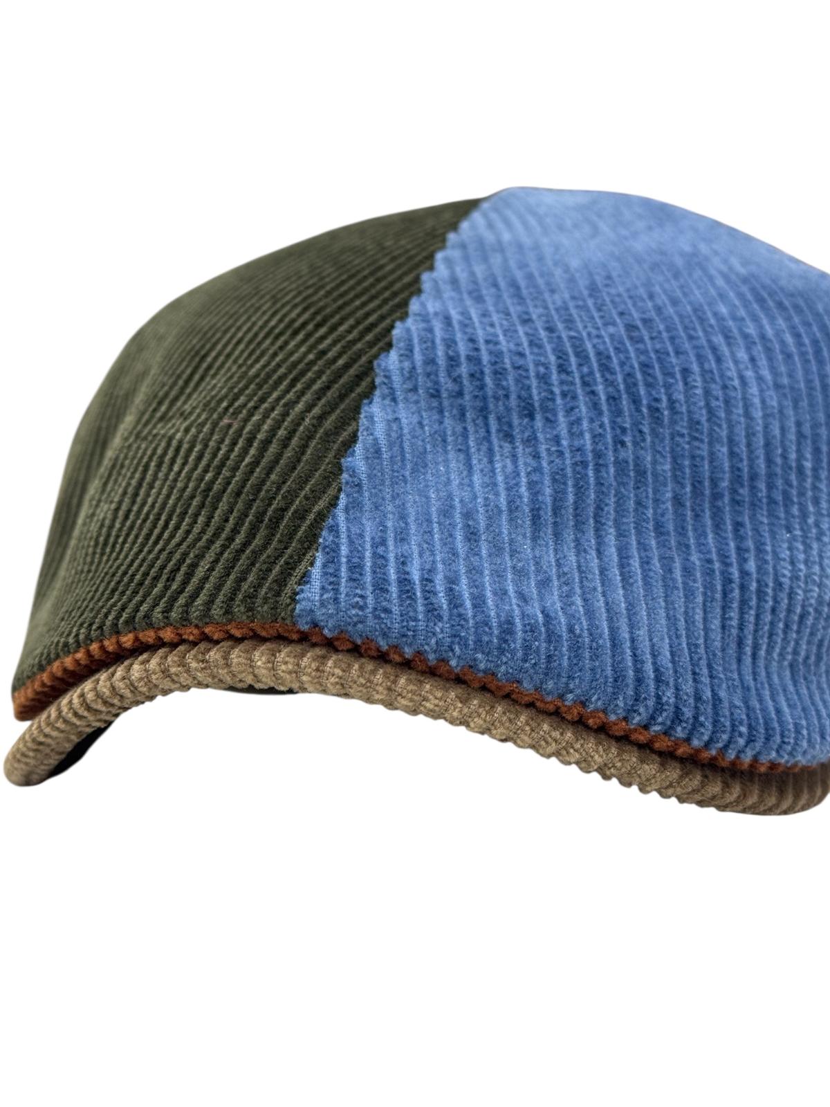 Modello Belfast in velluto patchwork sportivo e di personalità