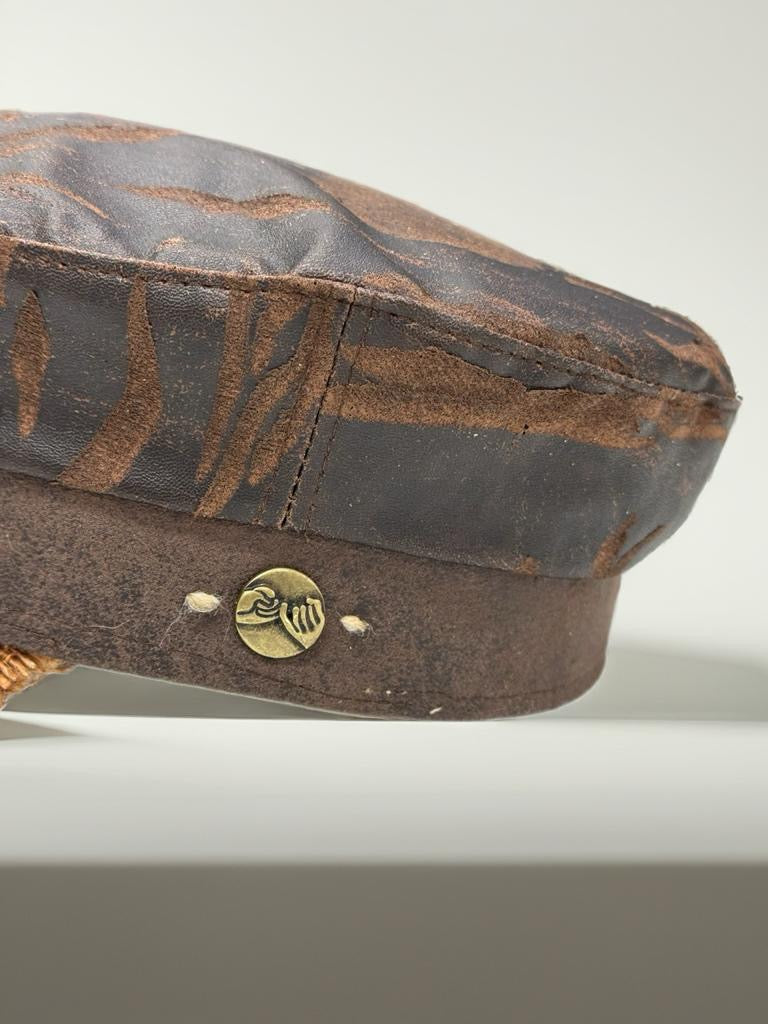 Modello Stewart in similpelle e juta
