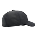Modello baseball wool in pelle nappa waterproof nera e inserto posteriore in lana