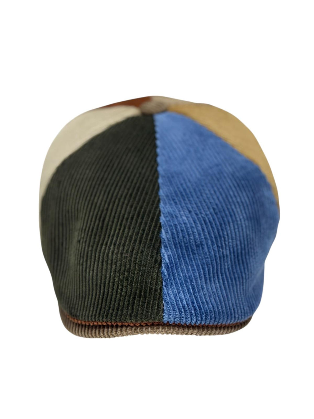 Modello Belfast in velluto patchwork sportivo e di personalità