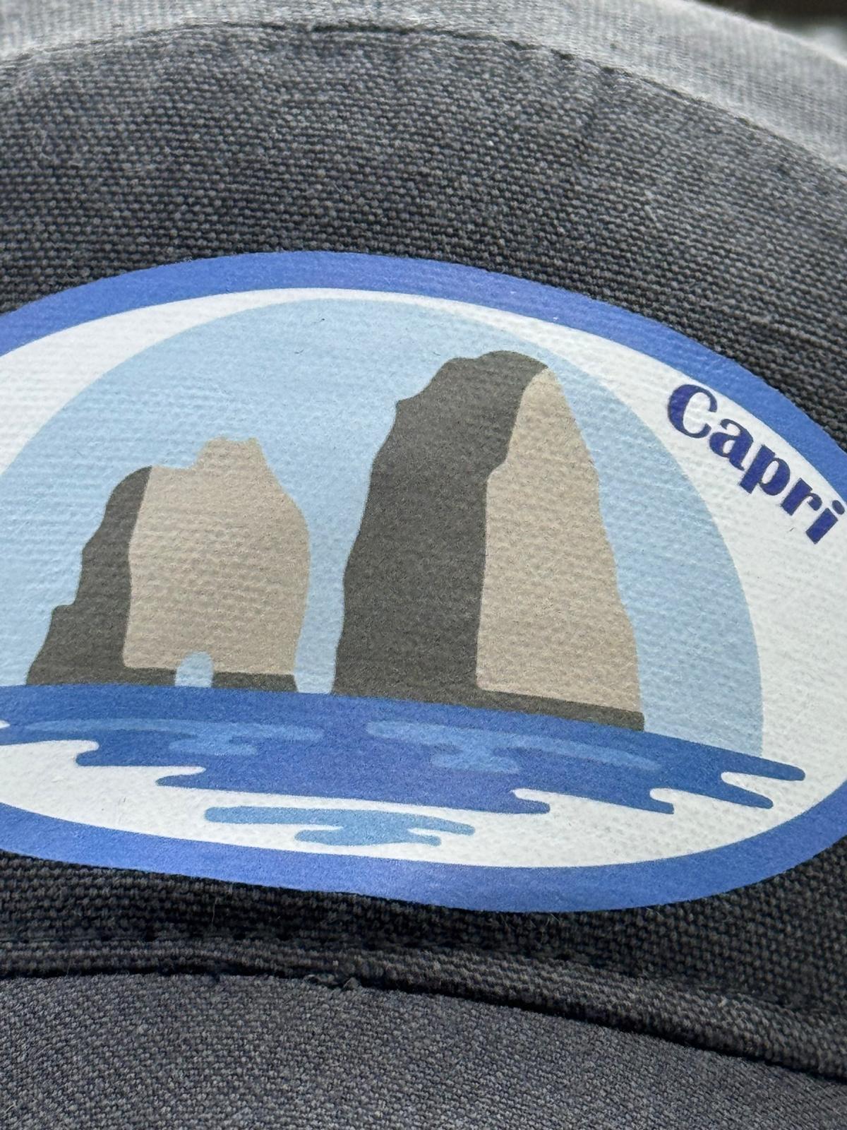 Baseball in 100%cotone traspirante personalizzato Capri style