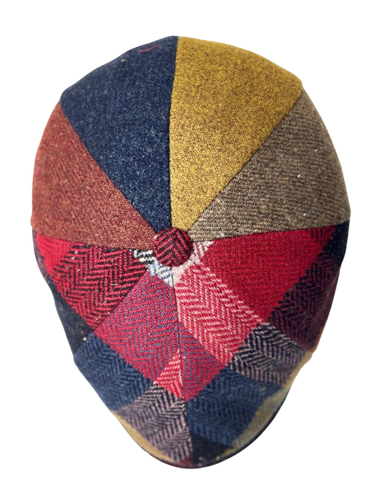 Modello Dublino coloratissimo in tessuti shetland spinato e tinte unite ben assortite