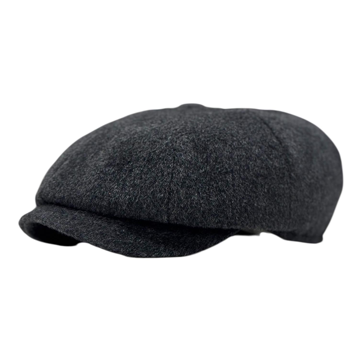 Modello Derry ottopezzi stile irlandese più abbondante in pregiato tessuto Cashmere grigio antracite morbidissimo