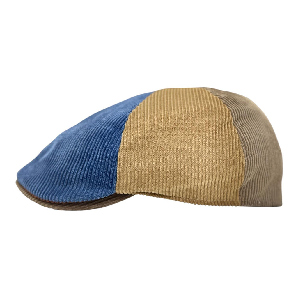 Modello Belfast in velluto patchwork sportivo e di personalità
