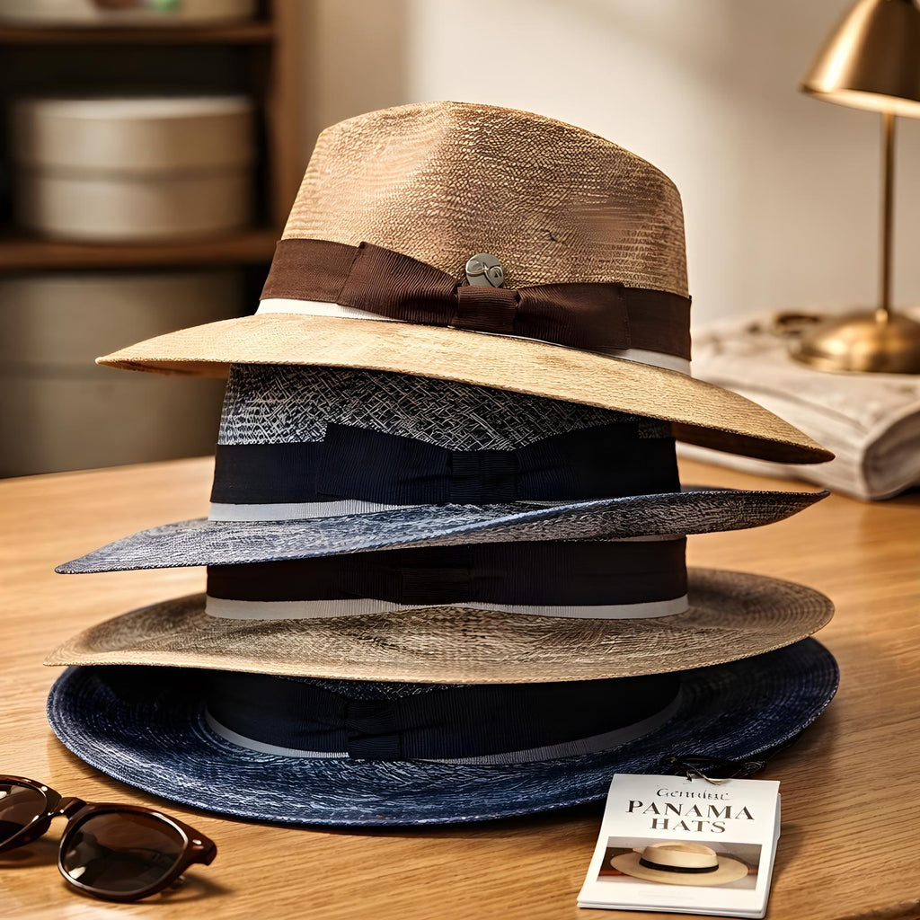Panama original Studio80
In paglia Blu grigio