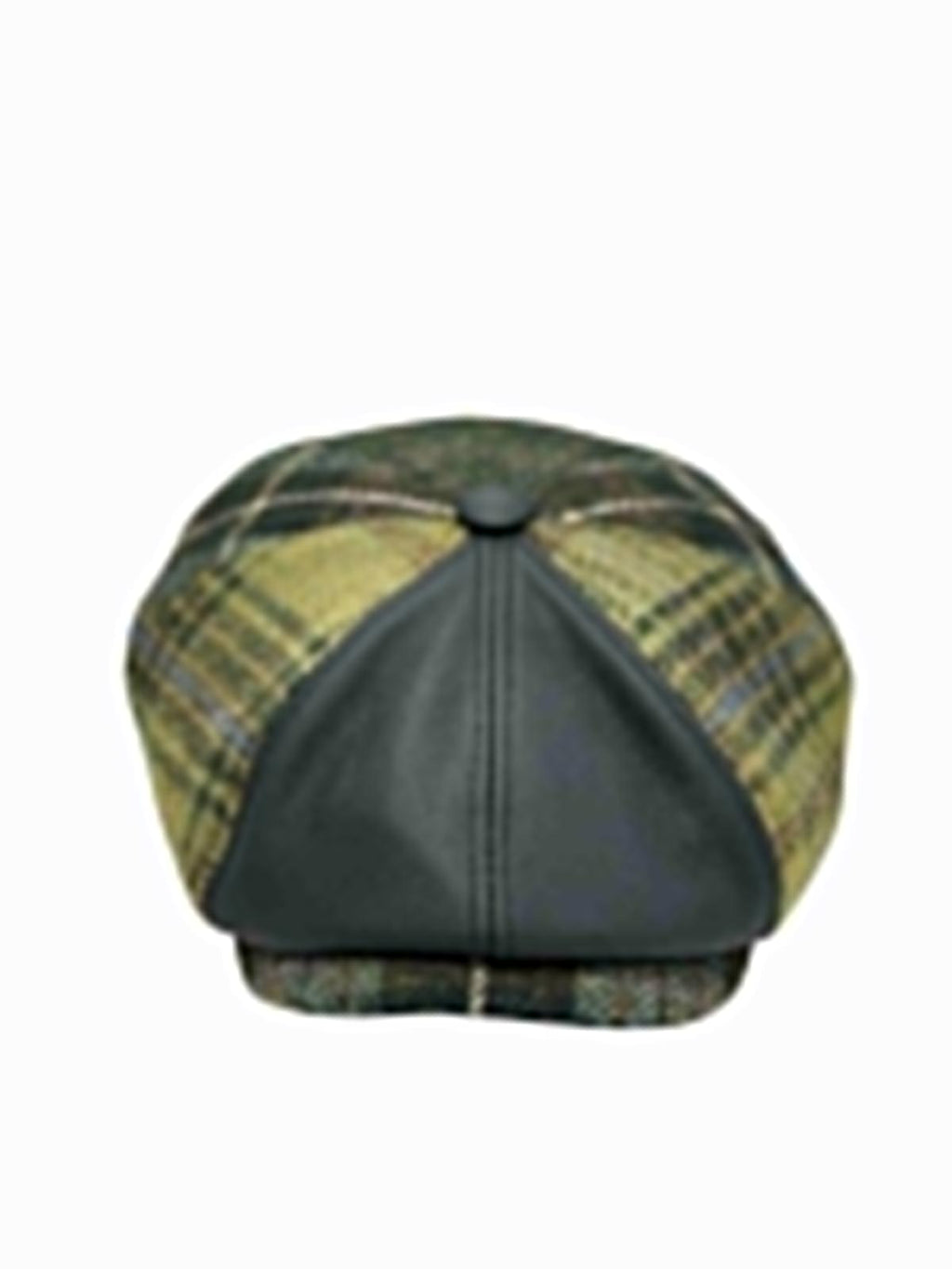Modello Dublino otto pezzi in pelle nappa e patchwork di tessuti Shetland selezionati