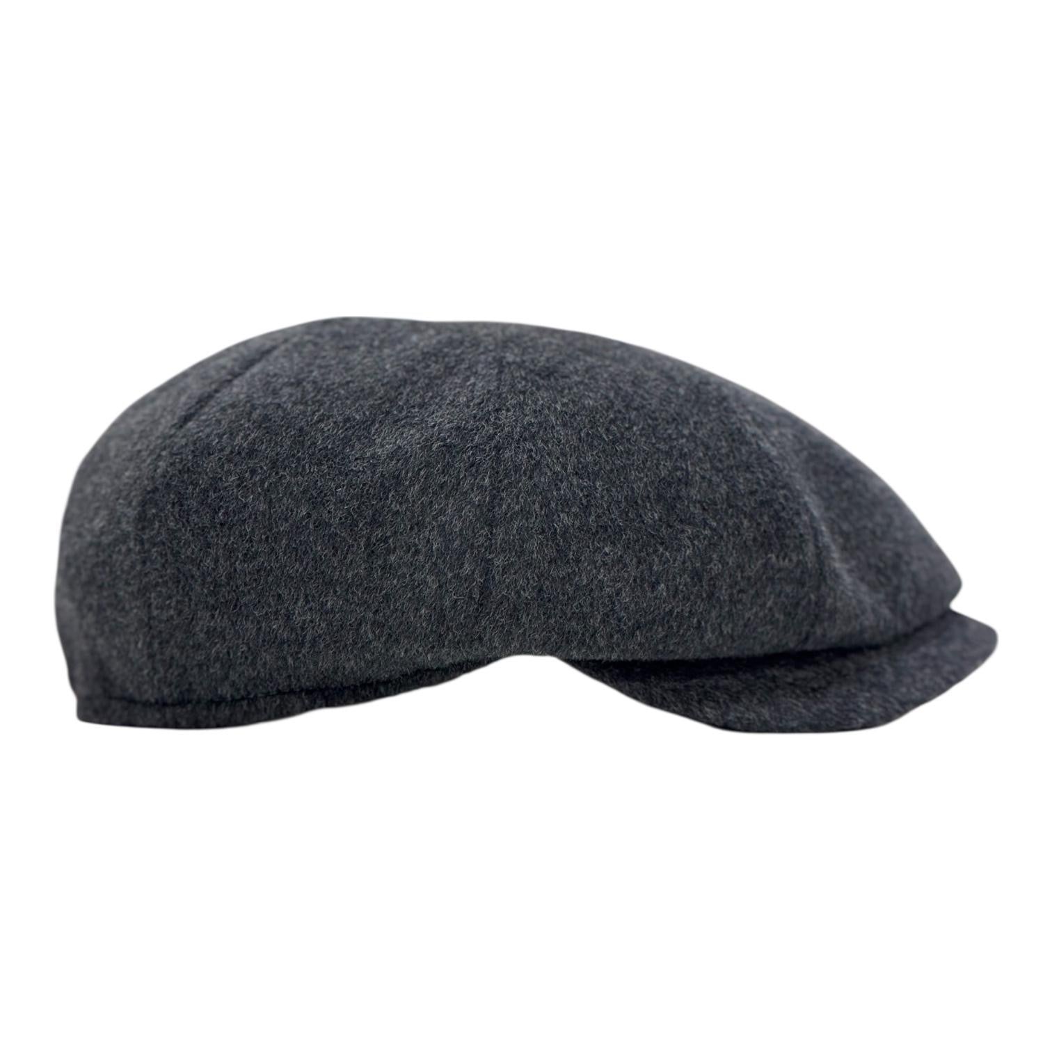 Modello Derry ottopezzi stile irlandese più abbondante in pregiato tessuto Cashmere grigio antracite morbidissimo