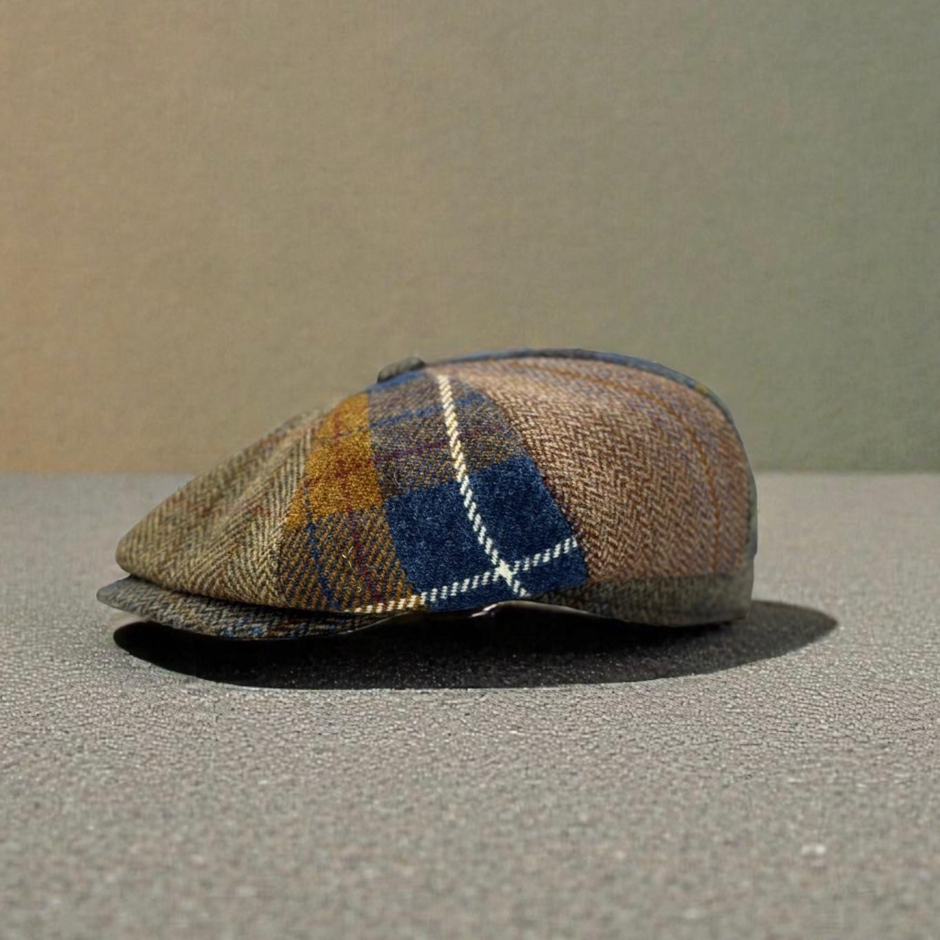 Modello Dublino 100% Shetland Patchwork